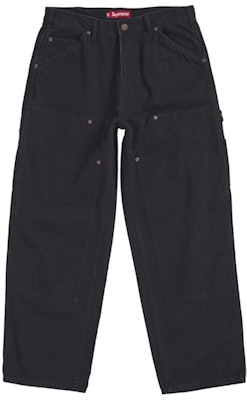 Supreme Double Knee Painter Pant (FW24) Black Buy Supreme Double Knee Painter Pant (FW24) Black