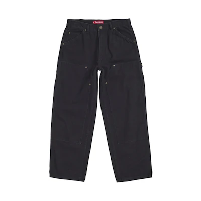 Supreme Double Knee Painter Pant (FW24) Black