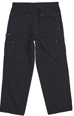 Supreme Double Knee Painter Pant (FW24) Black Order Supreme Double Knee Painter Pant (FW24) Black