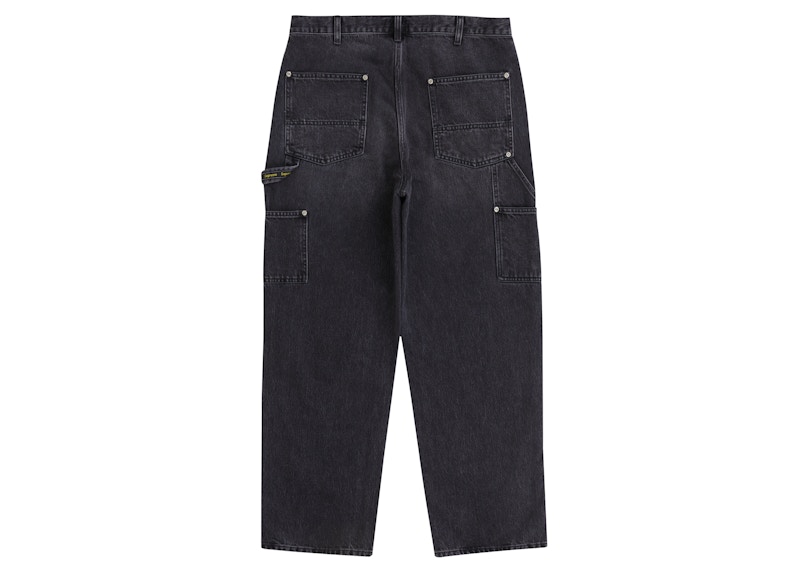 Supreme Double Knee Painter Pant (SS23) Washed Black 圖 2