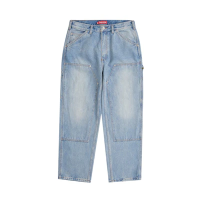 Supreme Double Knee Painter Pant (SS23) Washed Blue