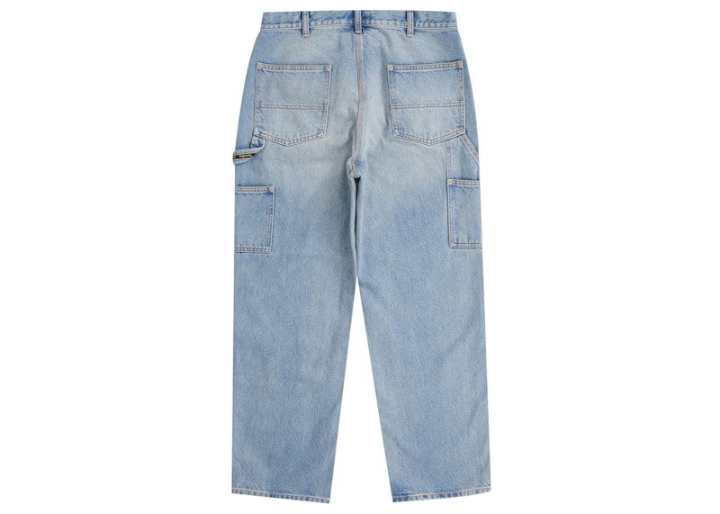Supreme Double Knee Painter Pant (SS23) Washed Blue 圖 2