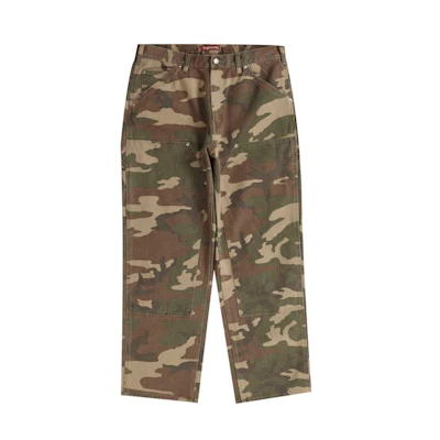 Supreme Double Knee Painter Pant (SS23) Woodland Camo