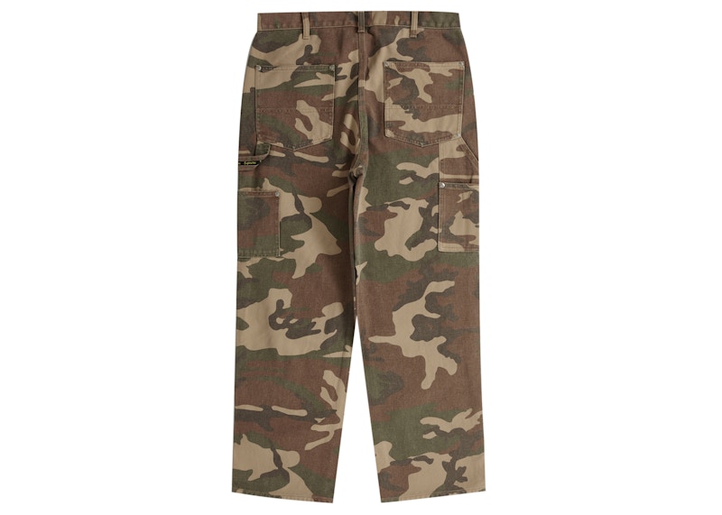 Order 슈프림 더블니 팬츠 (SS23) 우드랜드 카모
