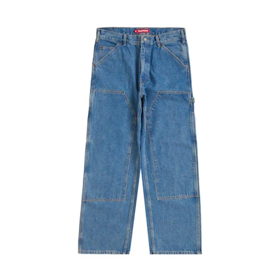 Supreme Double Knee Painter Pant (SS24) Washed Indigo