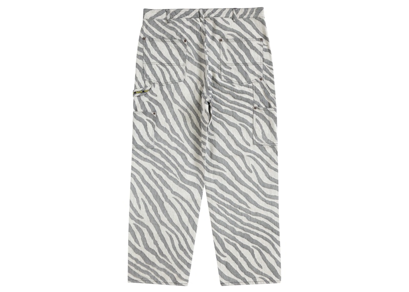 Supreme Double Knee Painter Pant (SS24) Zebra 圖 2