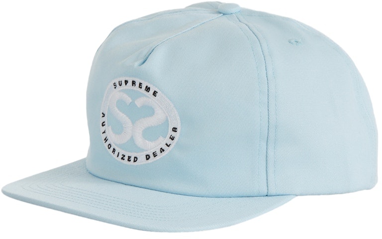 supreme-double-s-5-panel-light-blue