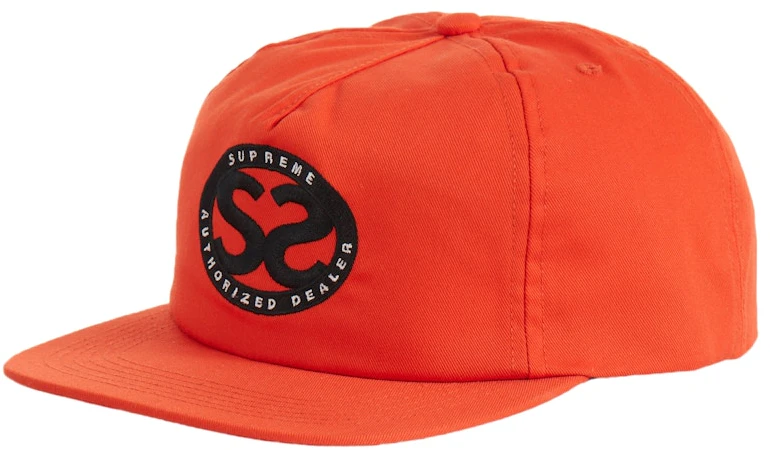 supreme-double-s-5-panel-orange