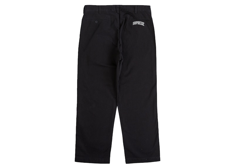 Order シュプリーム ドーボーイ チノパンツ (黒)
