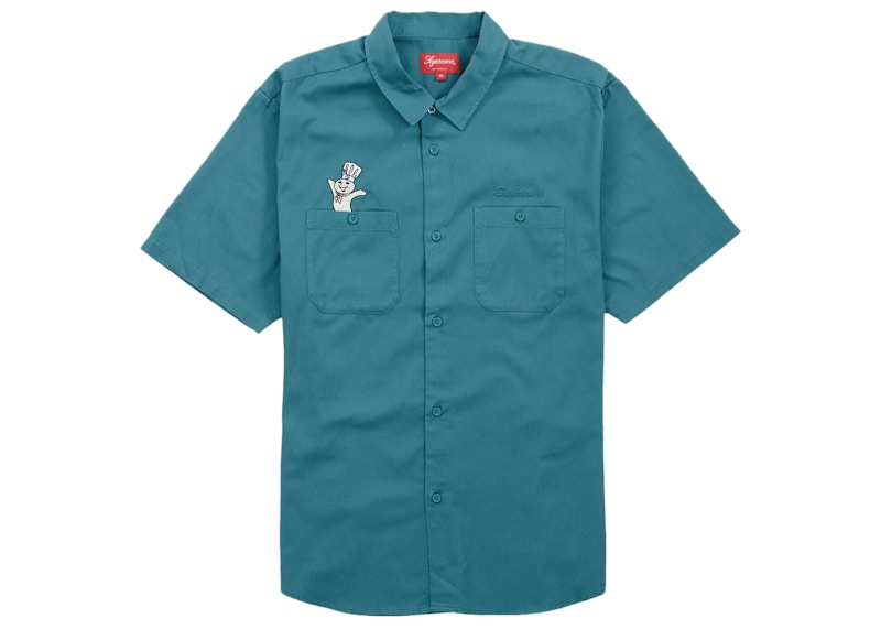 Supreme Doughboy S/S Work Shirt Work Green