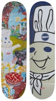 Supreme Doughboy Skateboard Deck Set Multicolor
