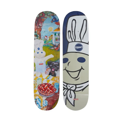Supreme Doughboy Skateboard Deck Set Multicolor