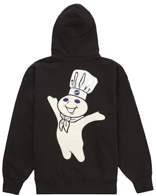 Supreme Doughboy Zip Up Hooded Sweatshirt Black Order Supreme Doughboy Zip Up Hooded Sweatshirt Black