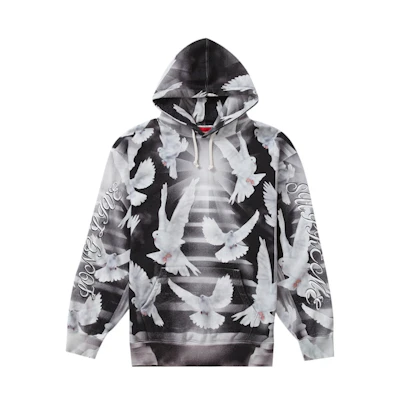 Supreme Doves Hooded Sweatshirt (SS22) Black