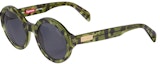 Order Supreme Downtown Sunglasses Green Tortoise
