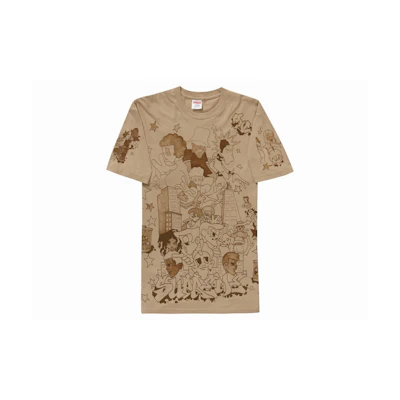 Supreme Downtown Tee Khaki