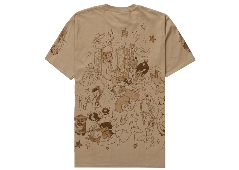 Order Camiseta Supreme Downtown Khaki