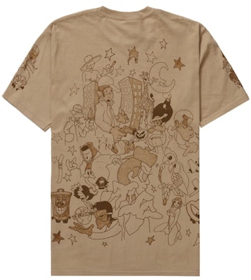 Camiseta Supreme Downtown Khaki Order Camiseta Supreme Downtown Khaki