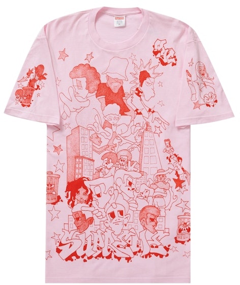 supreme-downtown-tee-light-pink
