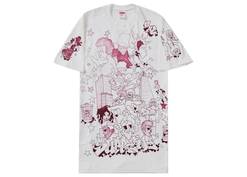 Buy Supreme Downtown Camiseta Blanca