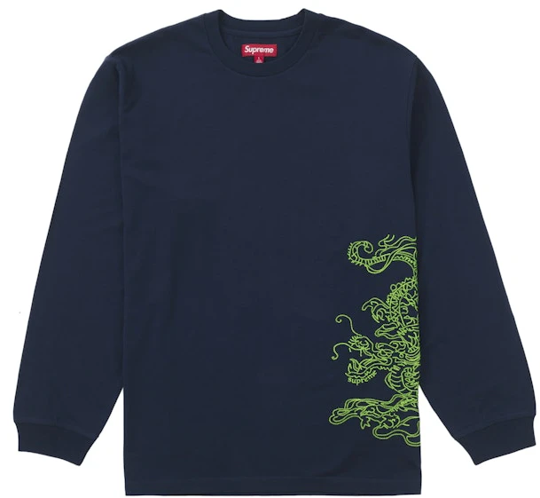 supreme-dragon-embroidered-l-s-top-navy