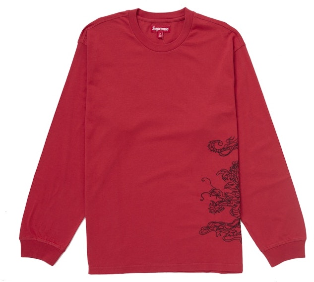 supreme-dragon-embroidered-l-s-top-red