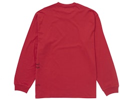 シュプリーム ドラゴン刺繍ロングスリーブトップ レッド Order シュプリーム ドラゴン刺繍ロングスリーブトップ レッド