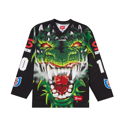 Supreme Dragon Hockey Jersey Black