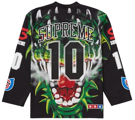 至尊龍冰球球衣 黑色 Order 至尊龍冰球球衣 黑色