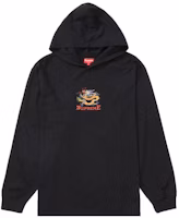 Supreme Dragon Hooded L/S Top 'Black' Supreme Dragon Hooded L/S Top 'Black'