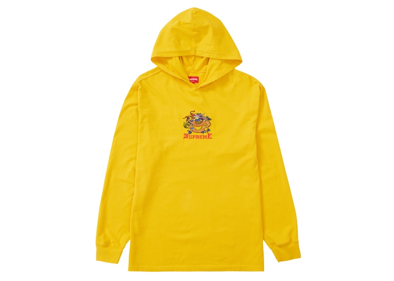Supreme Dragon Hooded L/S Top 'Gold'