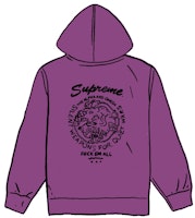 Supreme Dragon Overdyed Hooded Sweatshirt Bright Purple Supreme Dragon Overdyed Hooded Sweatshirt Bright Purple
