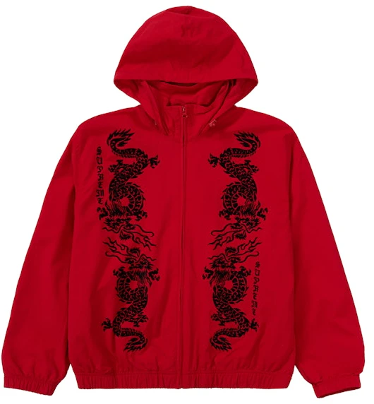 supreme-dragon-track-jacket-red