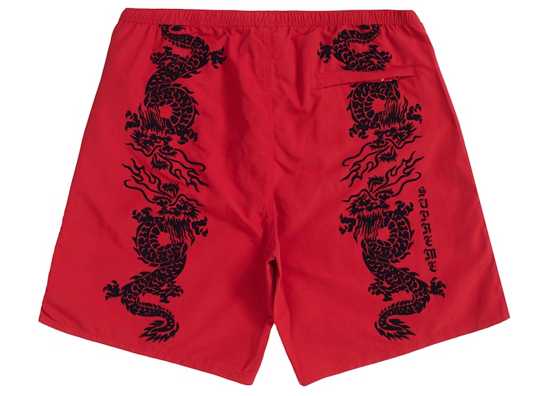 Order シュプリーム・ドラゴン海水パンツ (赤)
