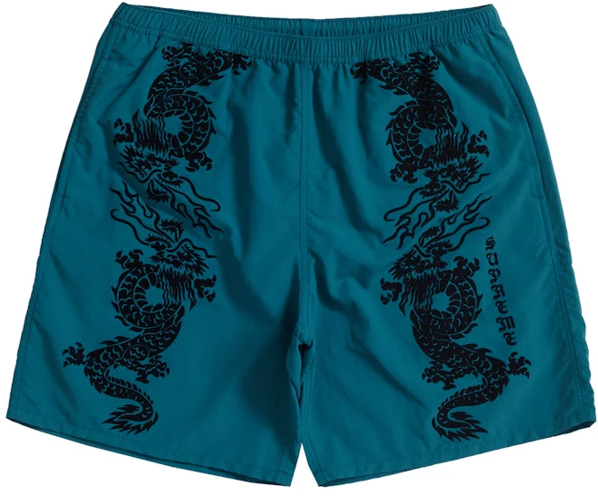 supreme-dragon-water-short-teal