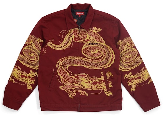 Jaket Kerja Supreme Dragon Merah Buy Jaket Kerja Supreme Dragon Merah