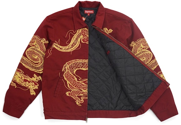 Jaket Kerja Supreme Dragon Merah Order Jaket Kerja Supreme Dragon Merah