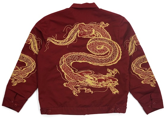 Jaket Kerja Supreme Dragon Merah Lookbook Jaket Kerja Supreme Dragon Merah