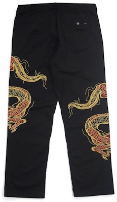 Supreme Dragon Work Pant Black Order Supreme Dragon Work Pant Black