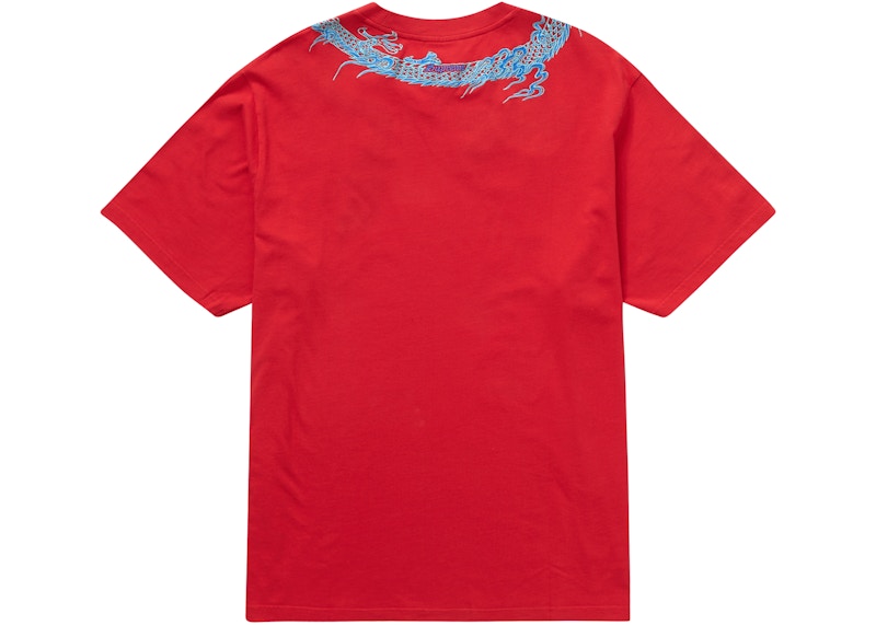 Supreme Dragon Wrap S/S Top Red 圖 2