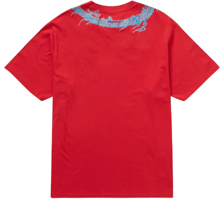 Supreme Dragon Wrap S/S Top Red Order Supreme Dragon Wrap S/S Top Red