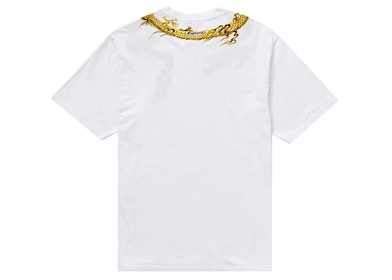 Supreme Dragon Wrap S/S Top White 圖 2