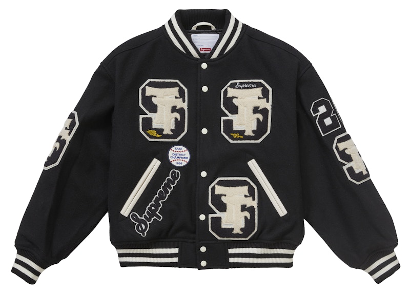 Supreme Drill Team Varsity Jacket Black