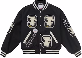 Supreme Drill Team Varsity Jacket Black Supreme Drill Team Varsity Jacket Black