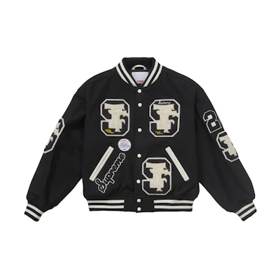 Supreme Drill Team Varsity Jacket Black