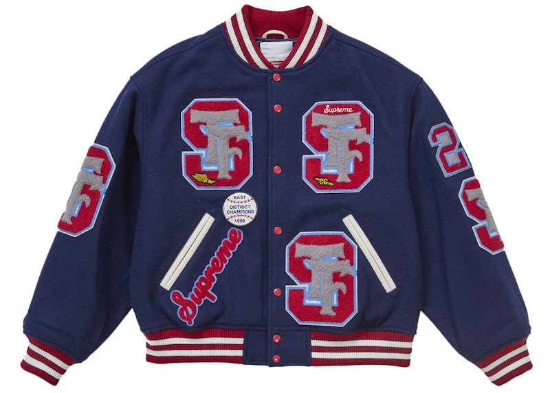 Supreme Drill Team Varsity Jacket Navy