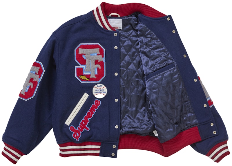 Order Supreme Drill Team 海軍藍棒球外套