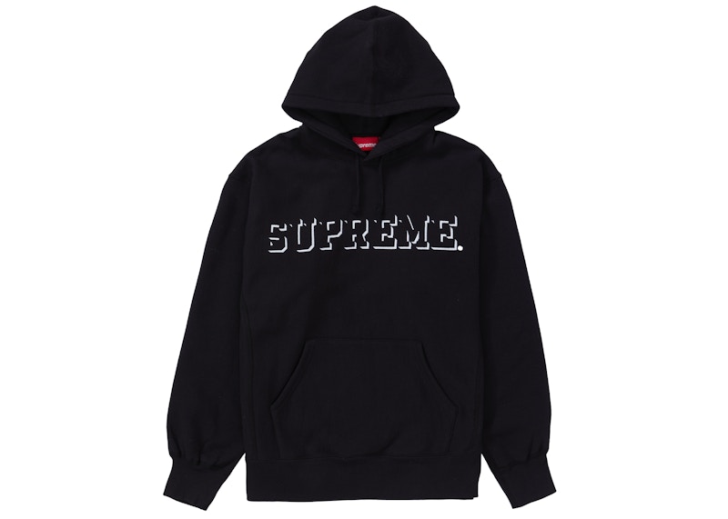 Buy Supreme Rhinestone Hooded Sweatshirt Black (FW21) - Novelship