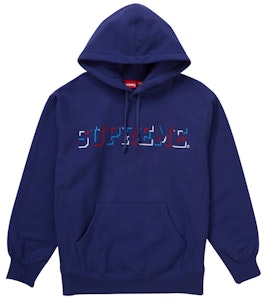 Supreme Drop Shadow Hooded Sweatshirt Navy Pudar Buy Supreme Drop Shadow Hooded Sweatshirt Navy Pudar