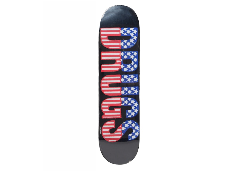 Buy Supreme Drugs Skateboard Deck Black
